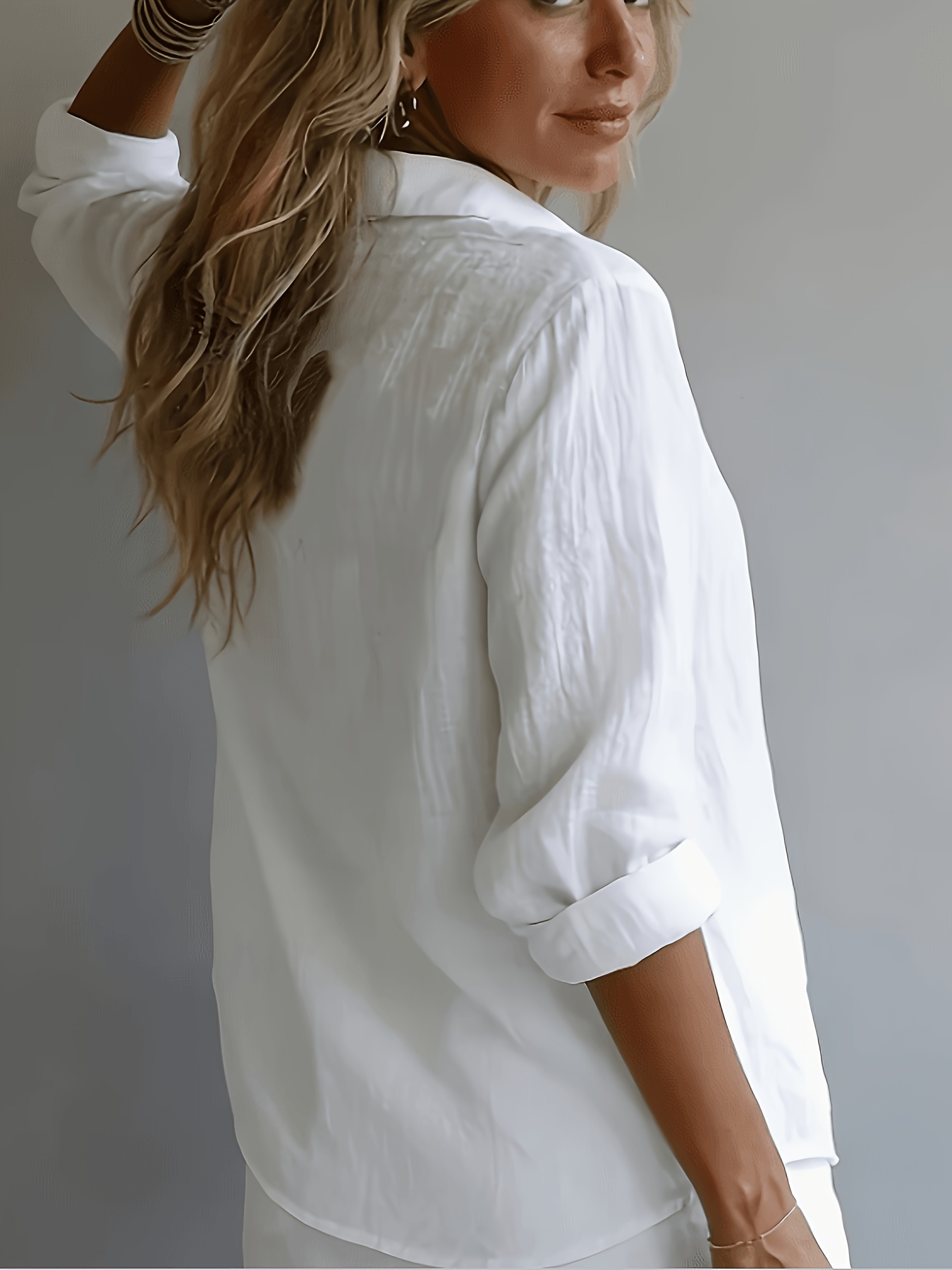 camisa de vacaciones elegante y de moda para damas, casual,  , top de viajero  , orientación en la  