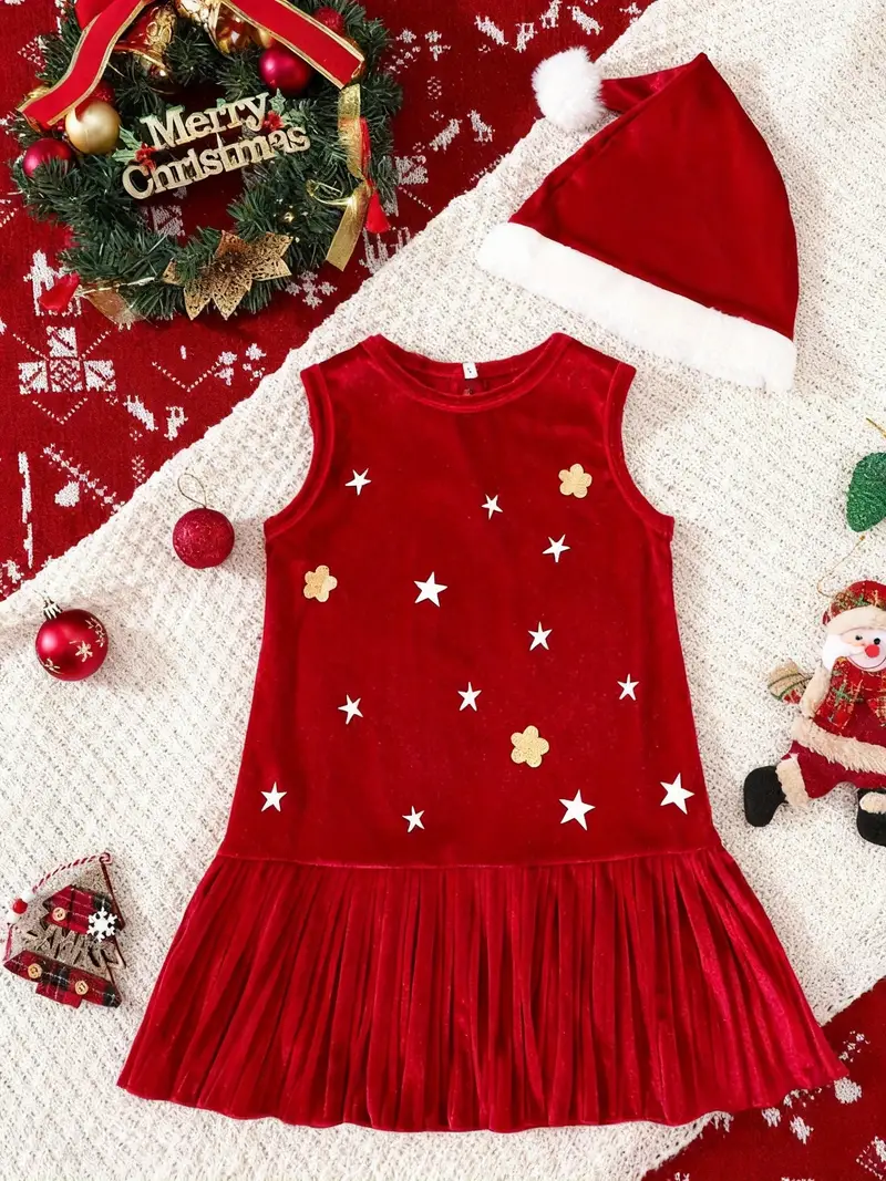 mini santa dress Sassy Shortcake Santa Baby Dress