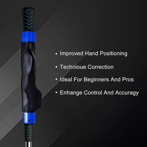 item picture 1pc golf grip trainer golf club handle golf training aid the golf grip trainer the hand position