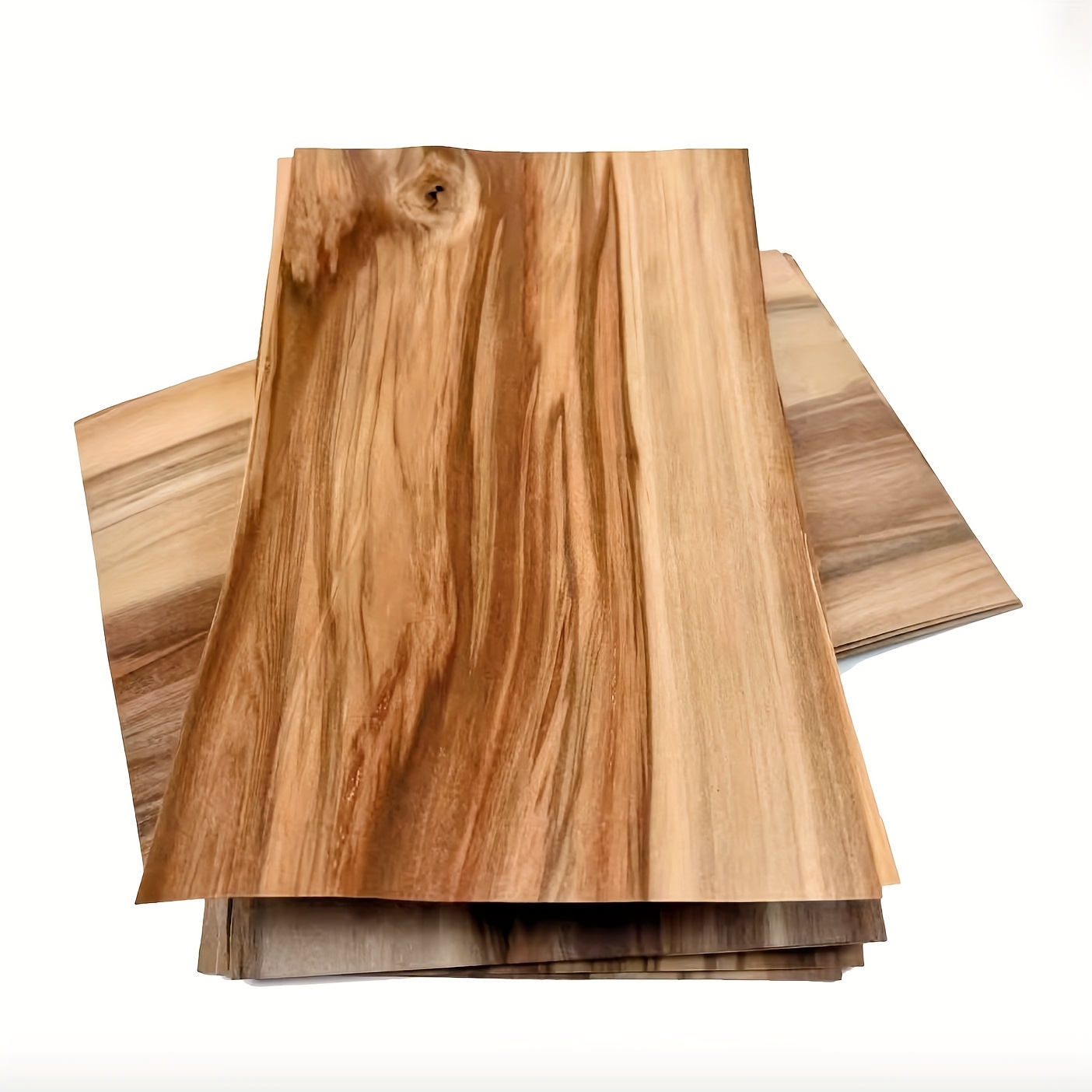 

[4pcs Wood Veneer Sheets] 4pcs Wood Veneer, Unfinished Wood Sheets, 25x12 Cm, 0.035-0.04 Cm , For Inlay, Crafts, And Decorative Laminating