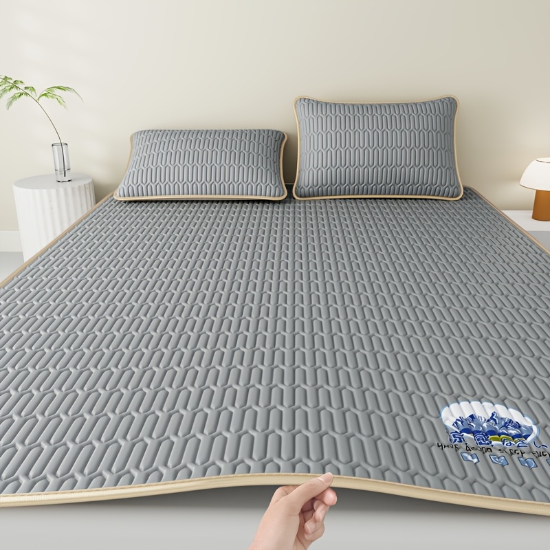 TEMU 1pc Luxurious Latex Cooling Mat, Cooling Mat, Summer Cooling Pad, Soft Comfortable Skin-friendly Breathable Cool Mat, Durable Cooling Pad, (1pc