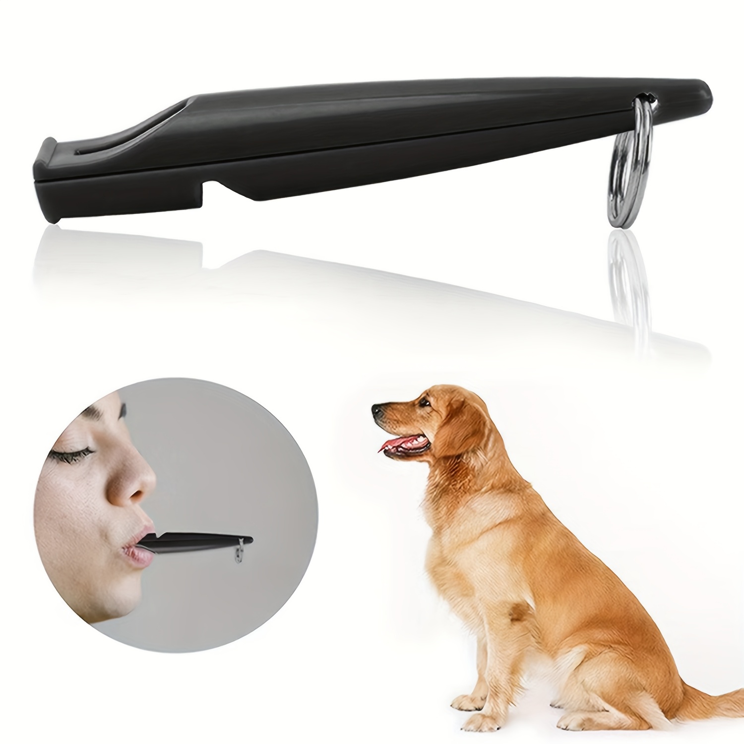 Adjustable Technology Dog Training Whistle - Anti-barking, Interactive Pet Supplies For Obedience & Behavior Correction
