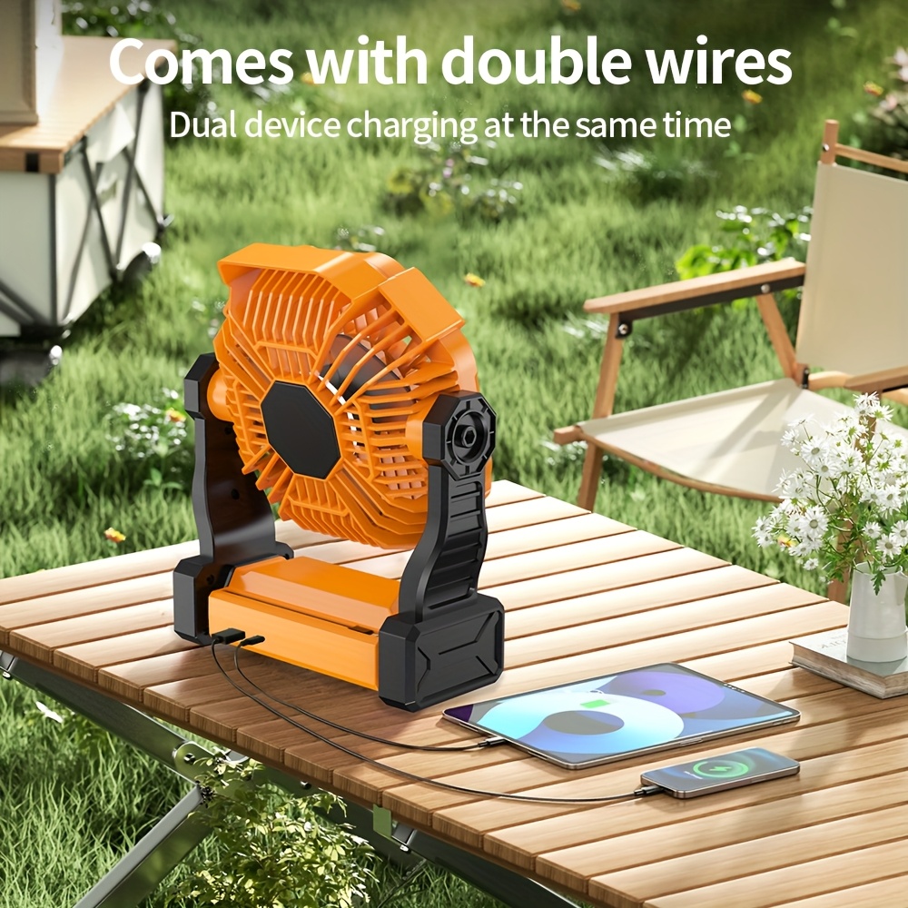 rechargeable outdoor fan