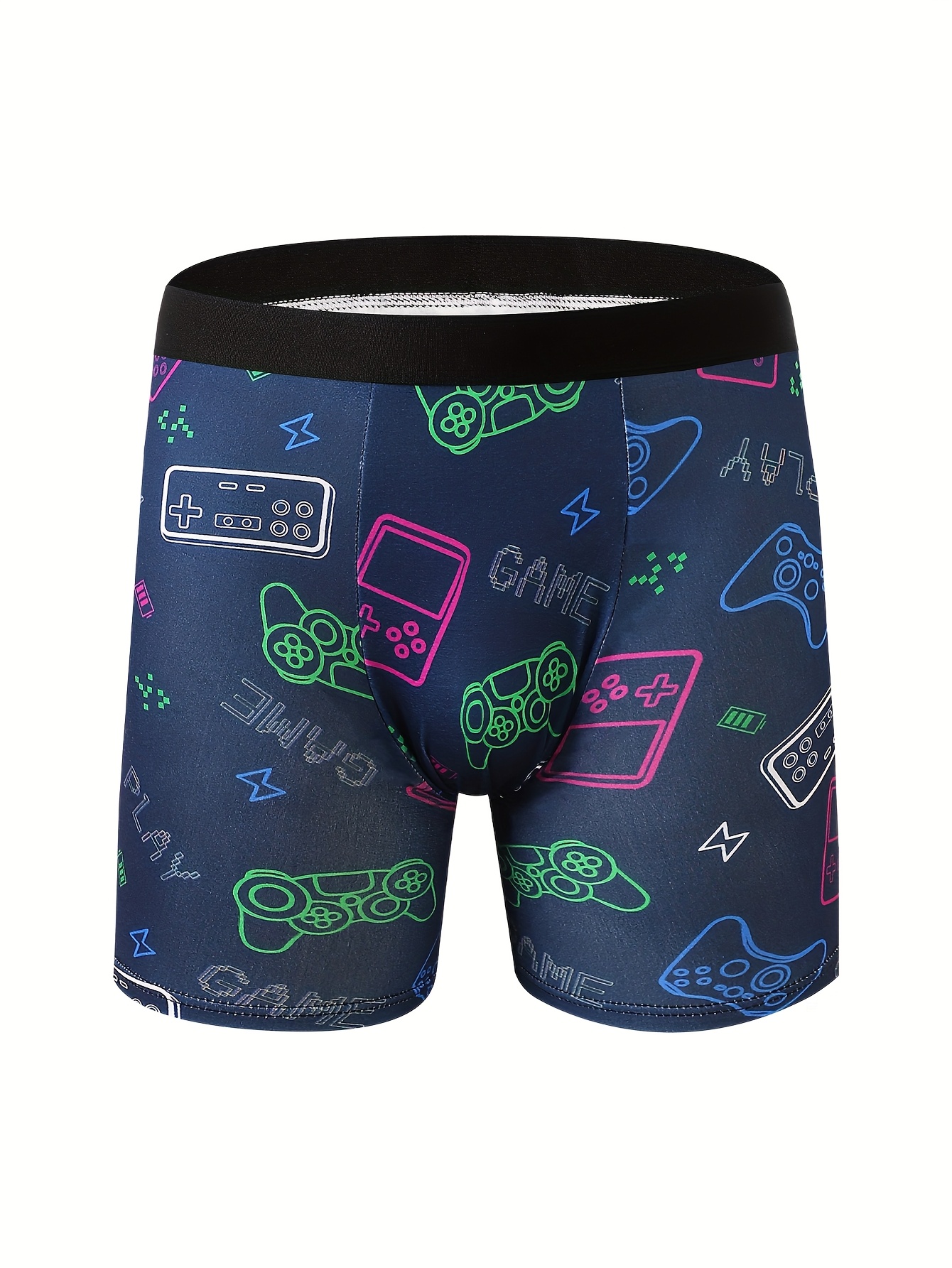 conjunto calzoncillos bóxer serie gamer hombres estampado Temu