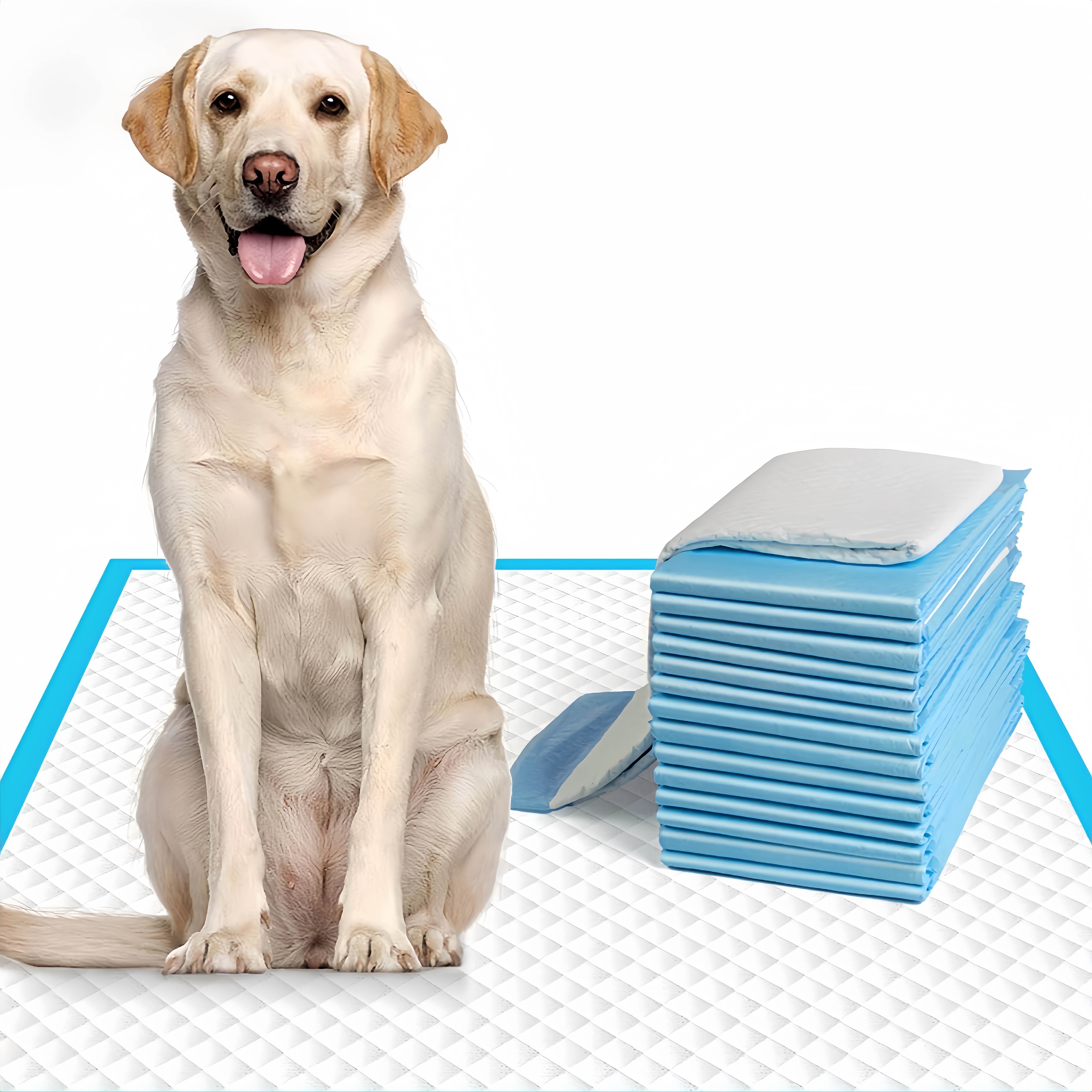 

20/40/50/100pcs Disposable Dog Pee Pads, High Absorbent Leak Proof Dog Toilet Mats, Dog Urine Pads, Dog Puppy Potty Training Mats
