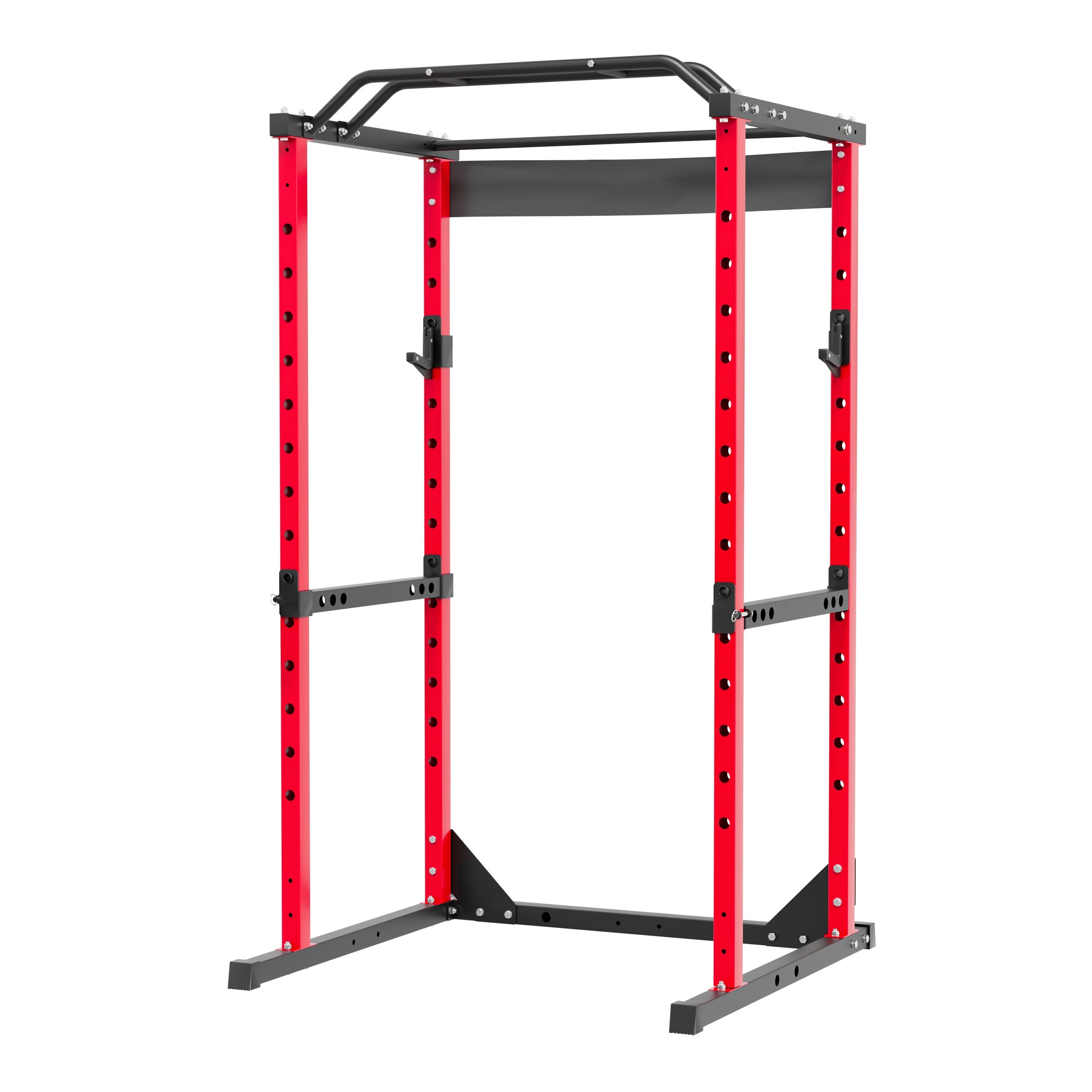 

Power Cage, F16 Squat Rack All-in-one 1200lbs Capacity Power Rack With Attachment For Home Gym, Weight Cage