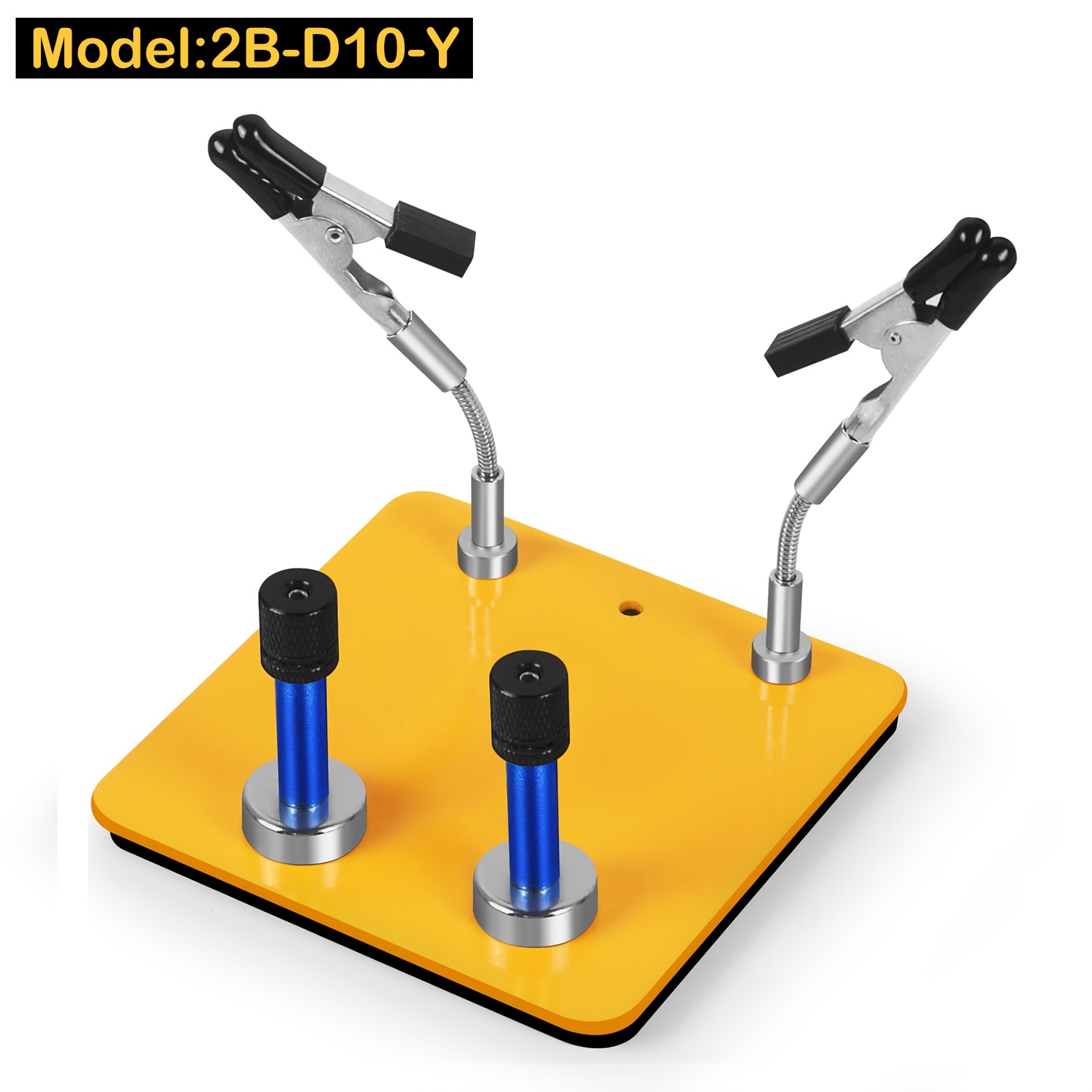 TEMU Magnetiche per Saldatura, Supporto Regolabile per Elettronica , Hobby Fai da Te, Artigianato, Riparazione PCB, Lavoro di Precisione