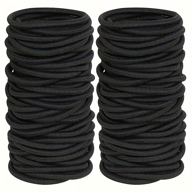 

Xuanlong Jersey - For , Curly - No-tangle For - Elastics For Ponytails - Set Of Multiple (4.5cm)