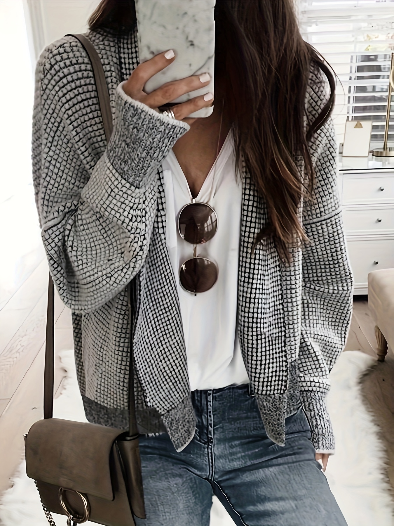 women cardigans sold on Temu United States