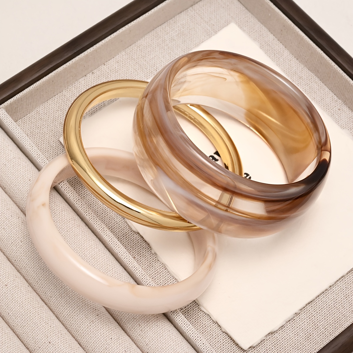 TEMU 3pcs Set Of Stylish And Elegant Bracelets, Suitable For Daily Wear, Banquets/parties, Travel, Vacations, Beach Sunbathing, Festivals, And Other