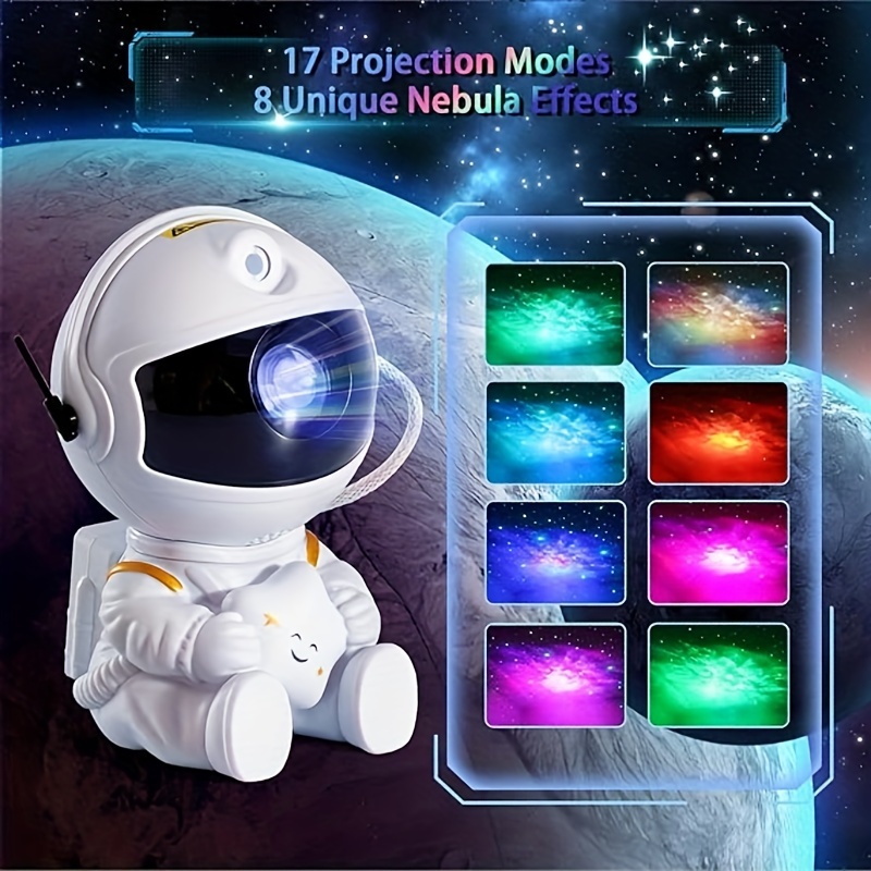 

Astronaut Galactic Projection Lamp Star Projector Matching Projector, Star Atmosphere Luminous Projector, To Meet Your Starry Sky Fantasy