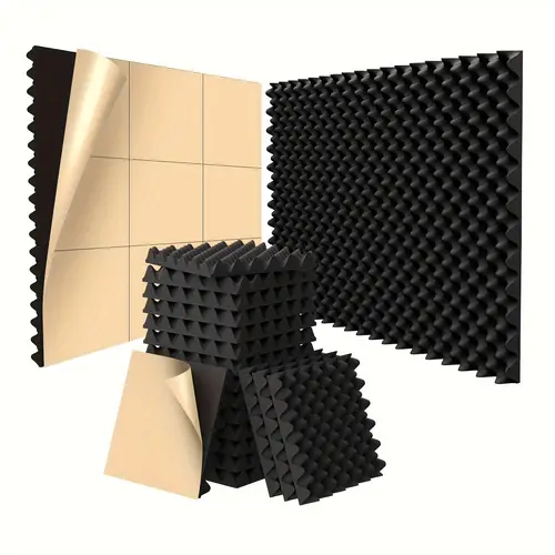Acoustic Protection foam acoustic wall panels sold on Temu United States