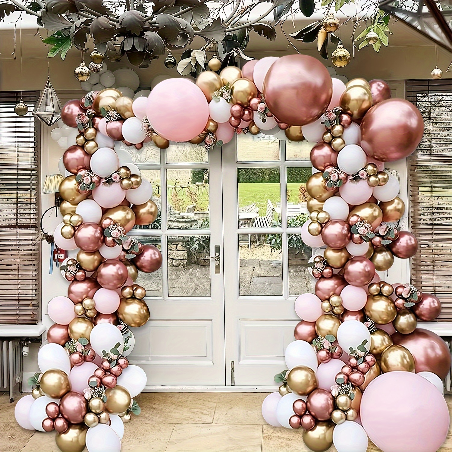 

183pcs, Pink Balloon Garland Arch Kit, Wedding Decor, Birthday Party Decor, Anniversary Decor, Graduation Decor, Holiday Decor, Mother's Day Decor, Indoor Outdoor Decor, Home Decor, Room Decor