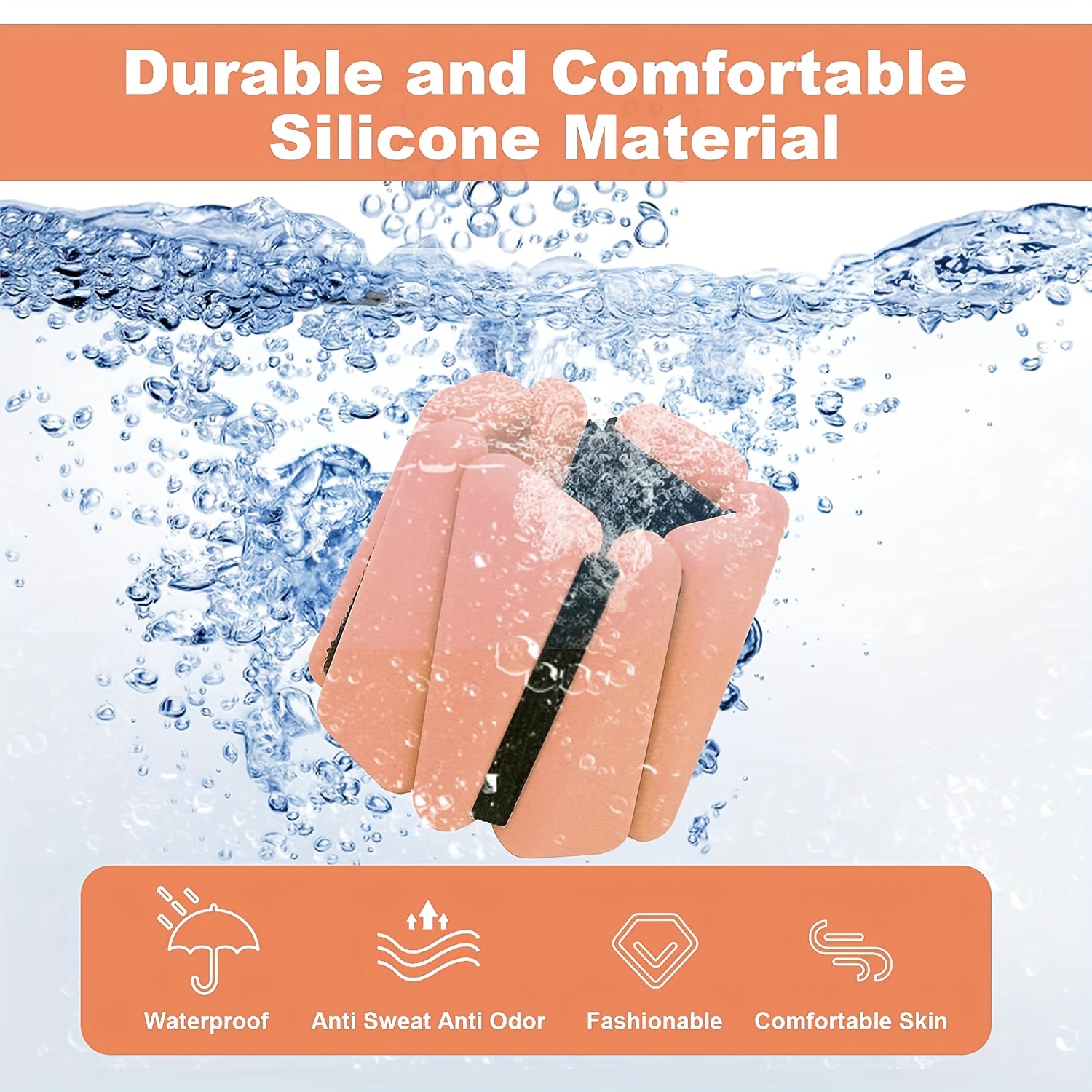 Adjustable Weighted Bracelet with Weights - Hook & Loop Closure for Yoga, Weighted Training, Balance Exercises Suitable for, Strength Training, Washable & (Multi-Color Options)