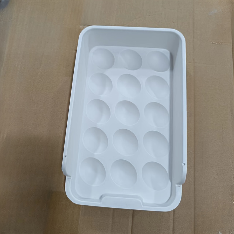 Comprar Caja de almacenamiento de frutas y huevos tipo cajonera para  refrigerador, estante organizador de accesorios de cocina, estante de  almacenamiento para nevera (26*18*5cm)
