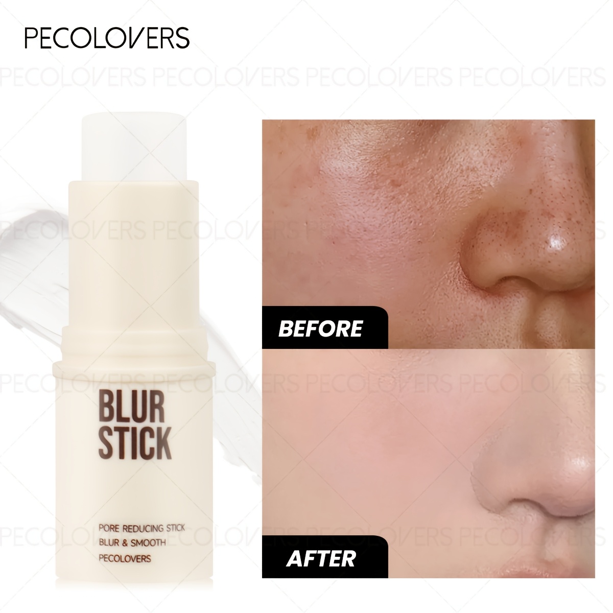 Image of Pore Invisible Stick, Facial Primer, Covering Pores And Blemishes, Long-lasting And Natural, A Must-have For Autumn And Winter, Facial Cosmetics
