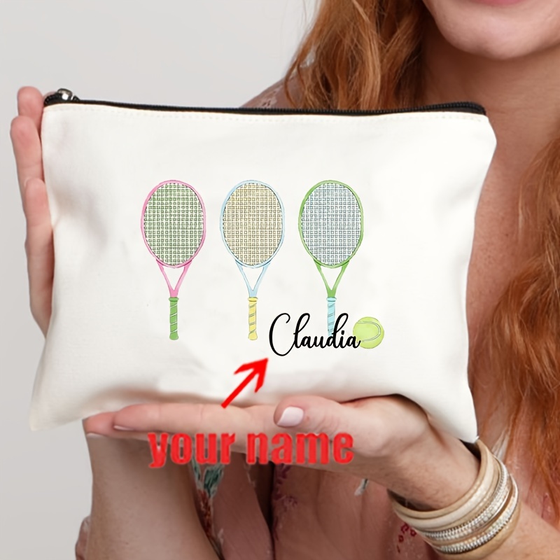 

1pc Personalized Racket Bag - , , , , Washable For & Storage - For Enthusiasts