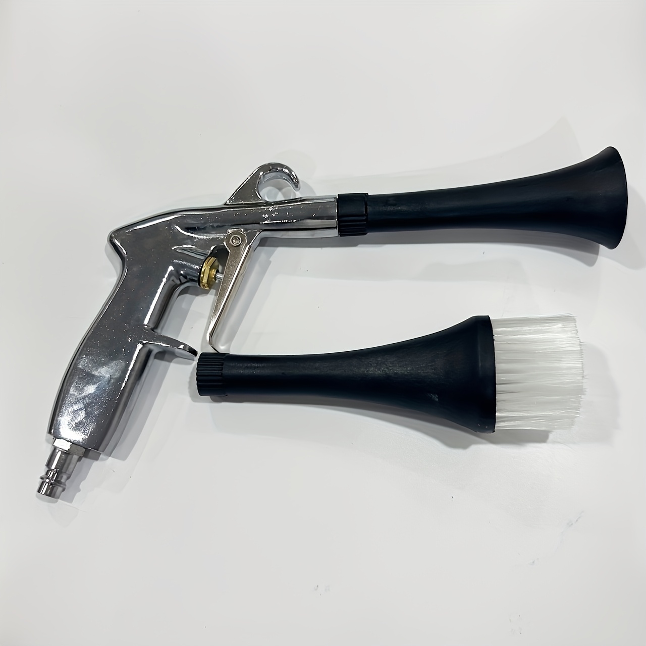 E-shop Manuelle Hochdruck-Waschpistole für Autos - Robuste Edelstahl-Druckreiniger mit ergonomischem Griff, tragbare Tornado-Spritzpistole für