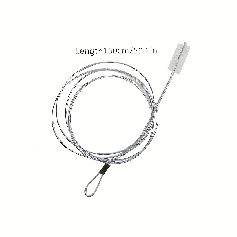 1pc, Long Flexible Cleaning Brush, Suitable For Car Sunroof, Windshield, Kitchen, Bathroom Cleaning Brush, Drain Hole Blockage Cleaning Tool, Tube Cleaning Brush, Cleaning Supplies, Cleaning Tool