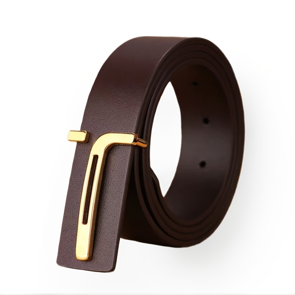 A 2026 Trendy Women'S Belt That Is Both Easy And Stylish, Featuring a Hand-Buckled Design Made of Thin faux leather. This Versatile Accessory Is Perfect for Any Season And Ideal for Everyday Use, Outdoor Activities, Golf, Travel