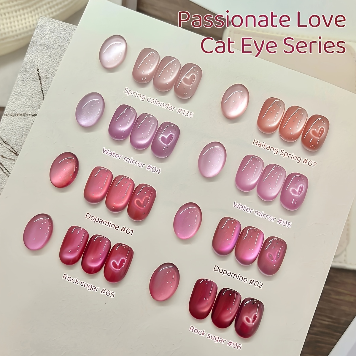 Image of Cat Eye Nail Trends 2025 Holographic Nail Art Set 15ml Reflective Magnetic Nail Gel Soaking Led Gel Salon Female Nail Art Tools Gel