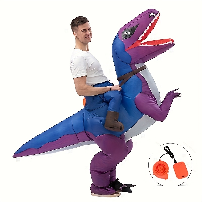 Dinosauro Costume Gonfiabile Adulto Dino Costume Vestito Di