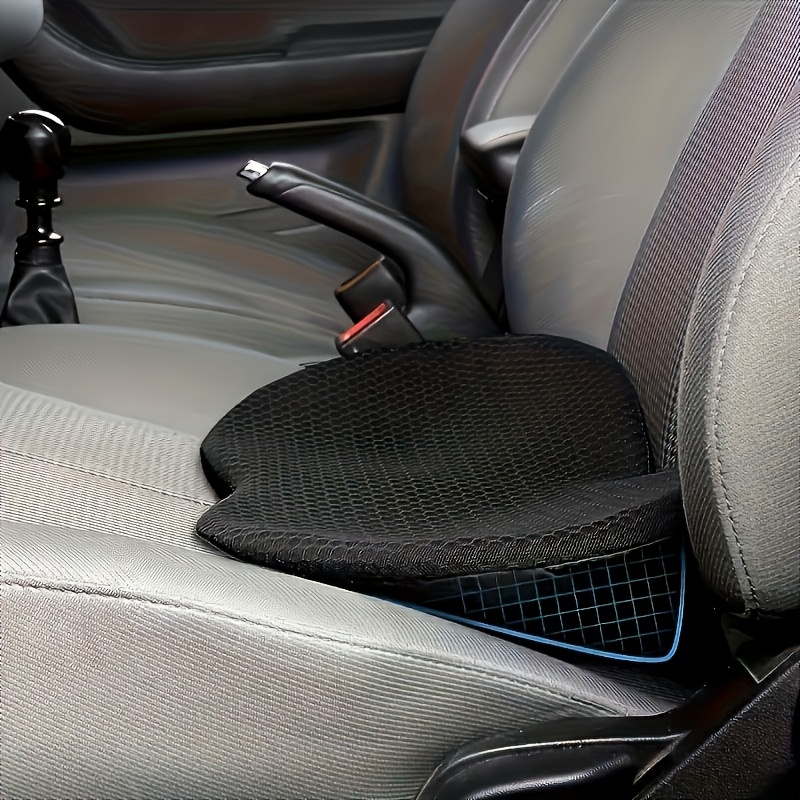 TEMU Coussin de siège auto avec support lombaire, 1 pièce - ergonomique pour conducteurs fréquents, offrant une expérience de conduite confortable et