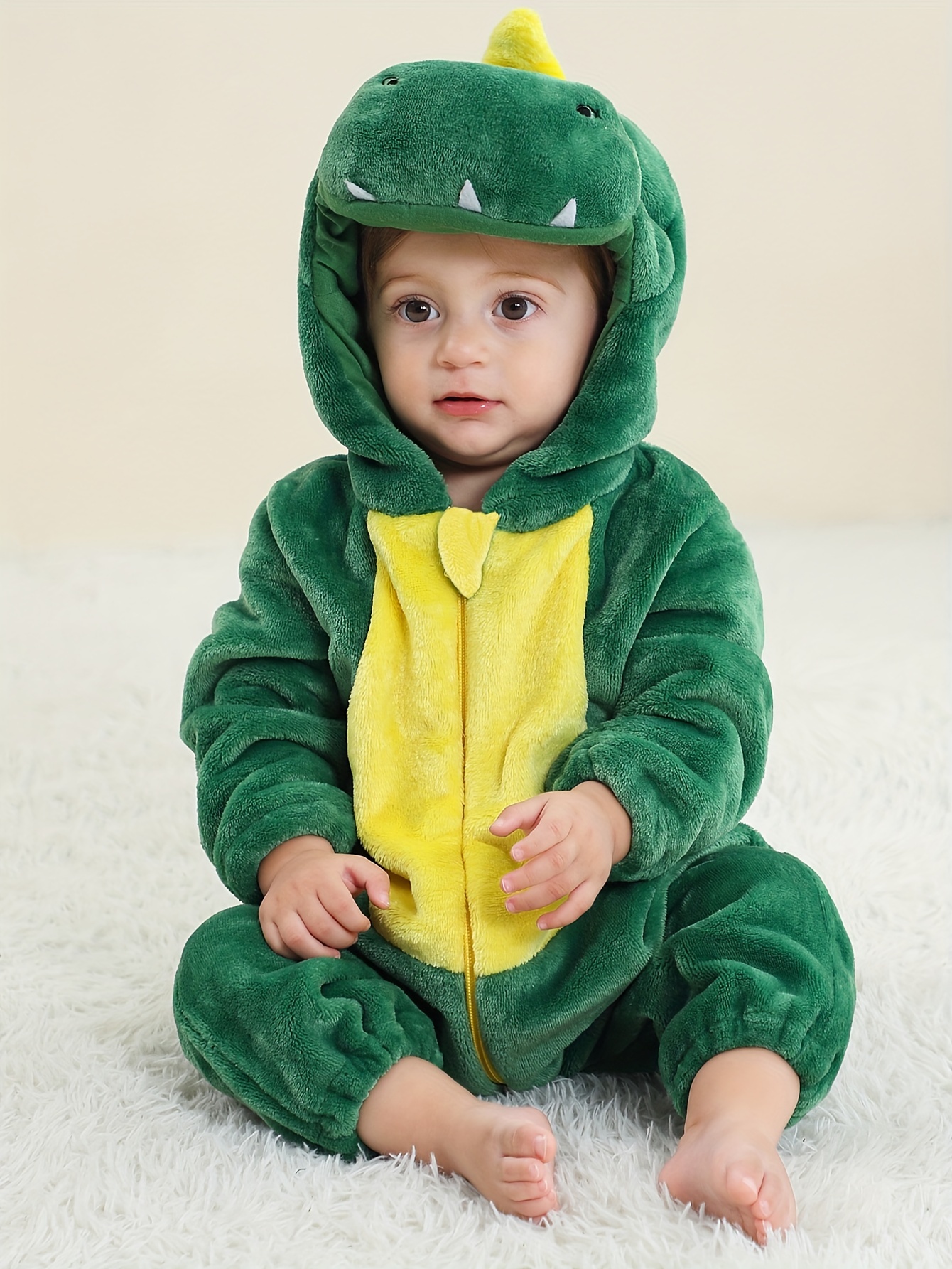 Disfraces Unisex Tipo Dinosaurio Bebé Mameluco Infantil - Temu