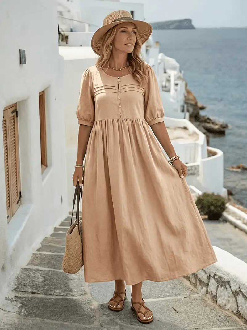 simple casual dress Sweet and Small 12 Material Generic Summer Dresses for Women