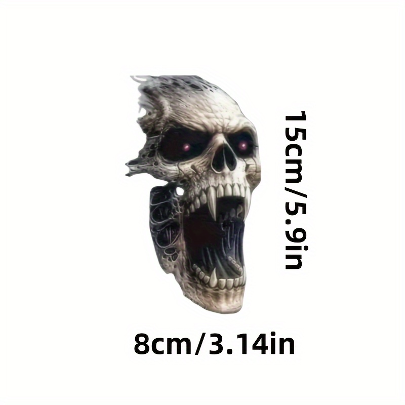 Zombie-themed Stickers That Used To Decorate Cars, Luggage, Doors, Windows, Laptops, Fishing Boats, Scooters, Walls, And More