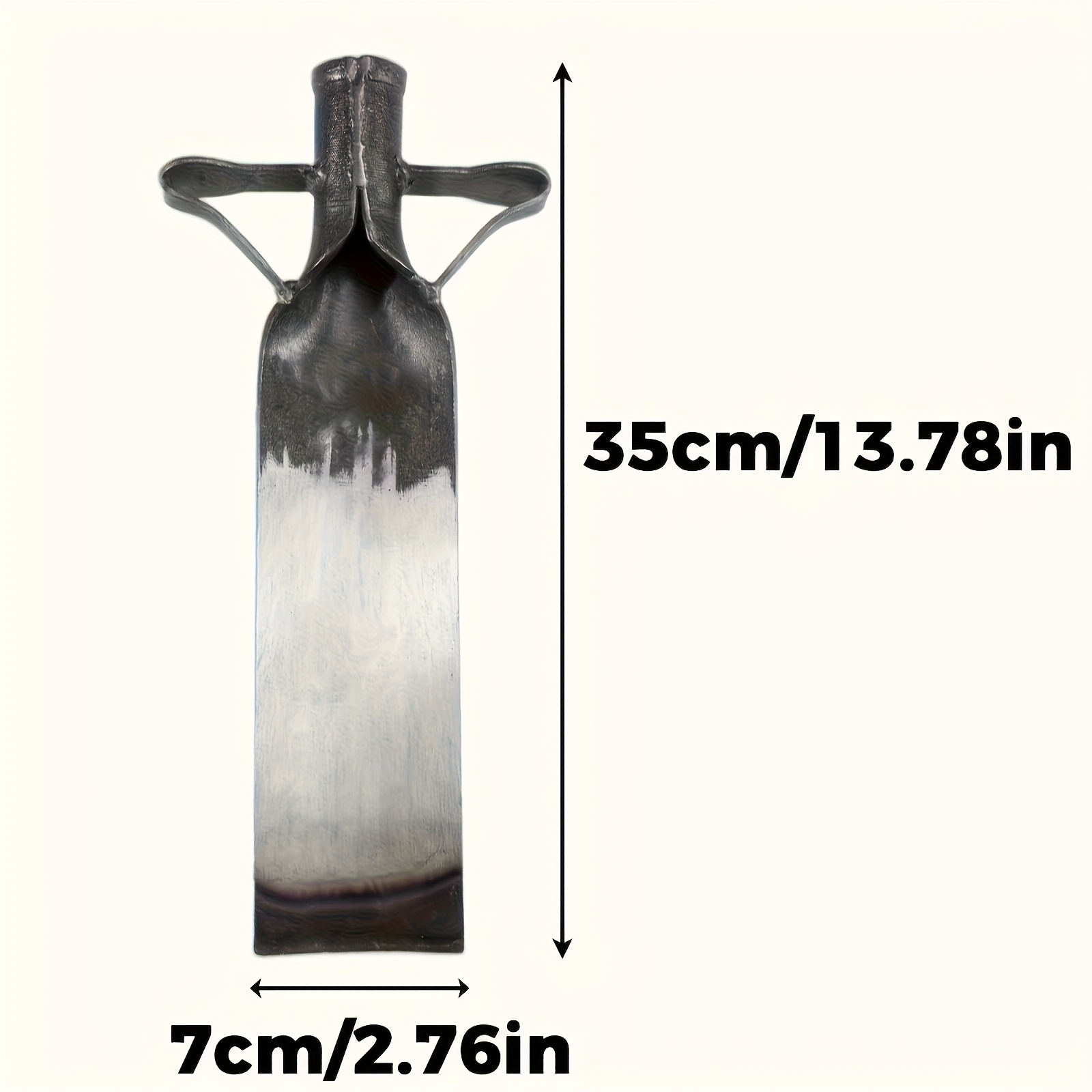 non electric manual digging shovel heavy duty   steel thickened blade   hardened edge solid wood handle welded   suitable for root breaking soil loosening agricultural farm tree planting and transplanting tools details 8