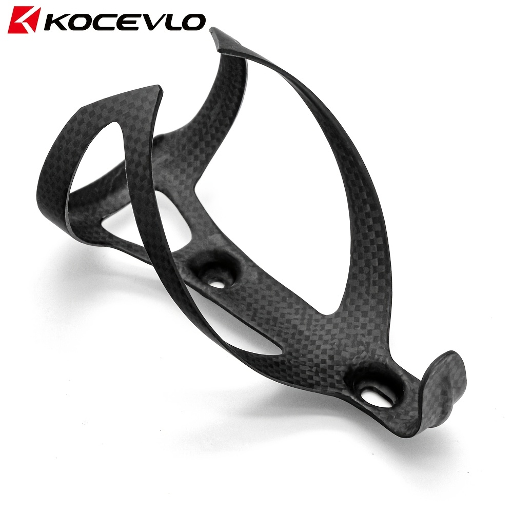 Image of Kocevlo Rxl Lightweight Bicycle Carbon Fiber Bottle Cage 22g Mountain Bike Water Bottle Holder Black 3k Matte