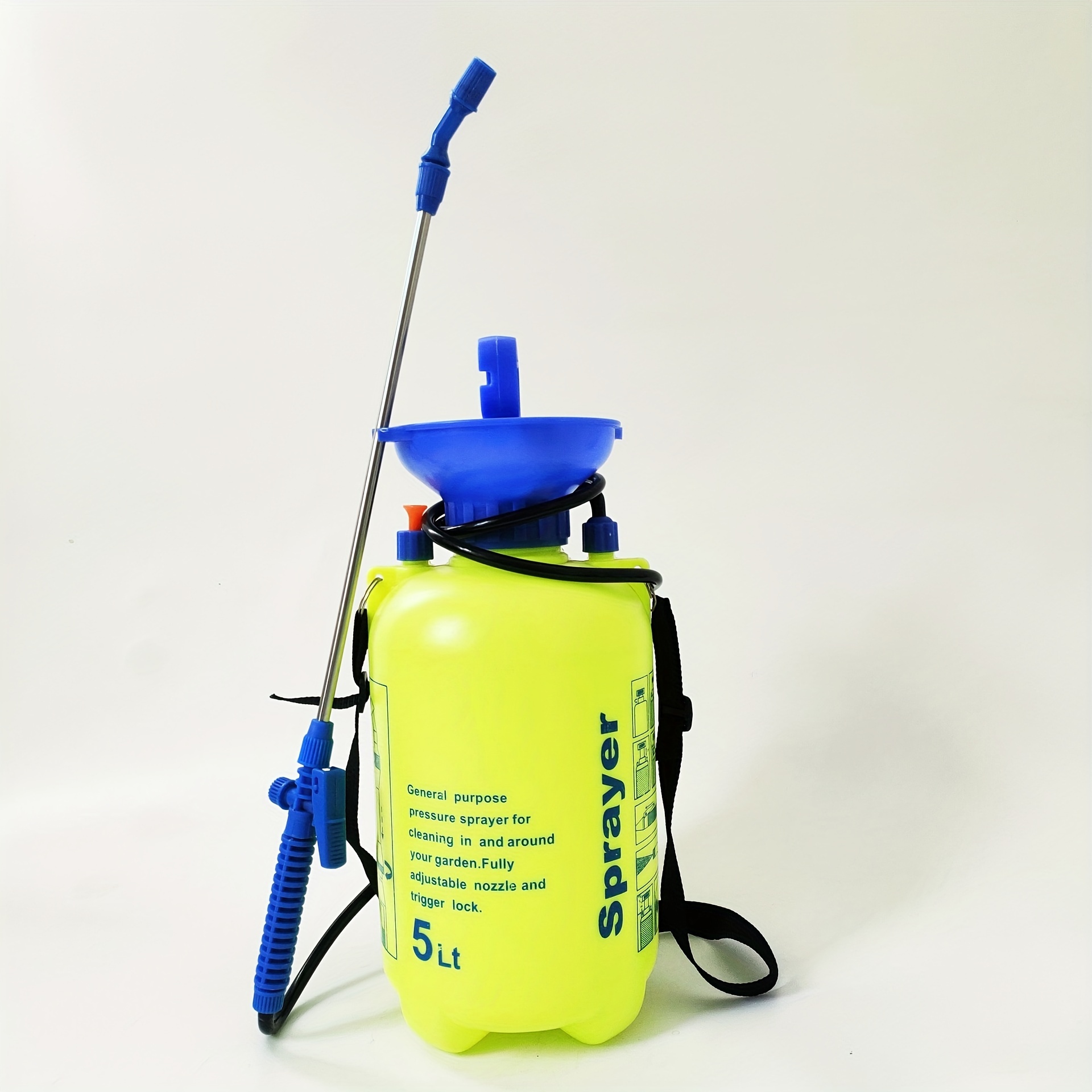 

Compact 5l Pressure Sprayer - Lightweight, Multi-use For Pest Control, Watering & Disinfection With Safety Valve