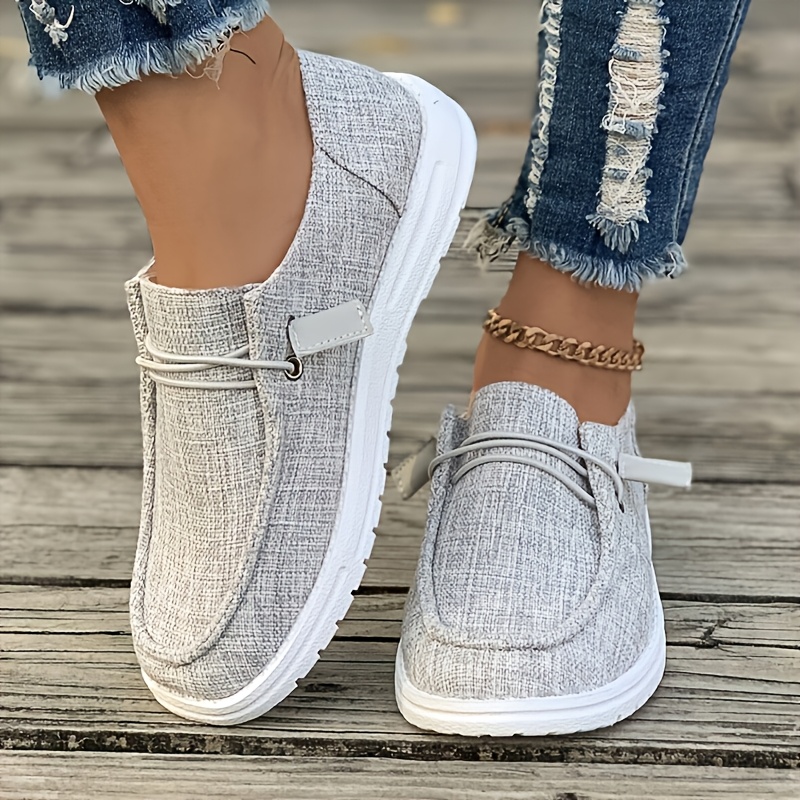 womens   slip   low top flat elastic lace up strap shoes stylish casual everyday loafers   for mom or wife   from local warehouse on womens shoes women shoes