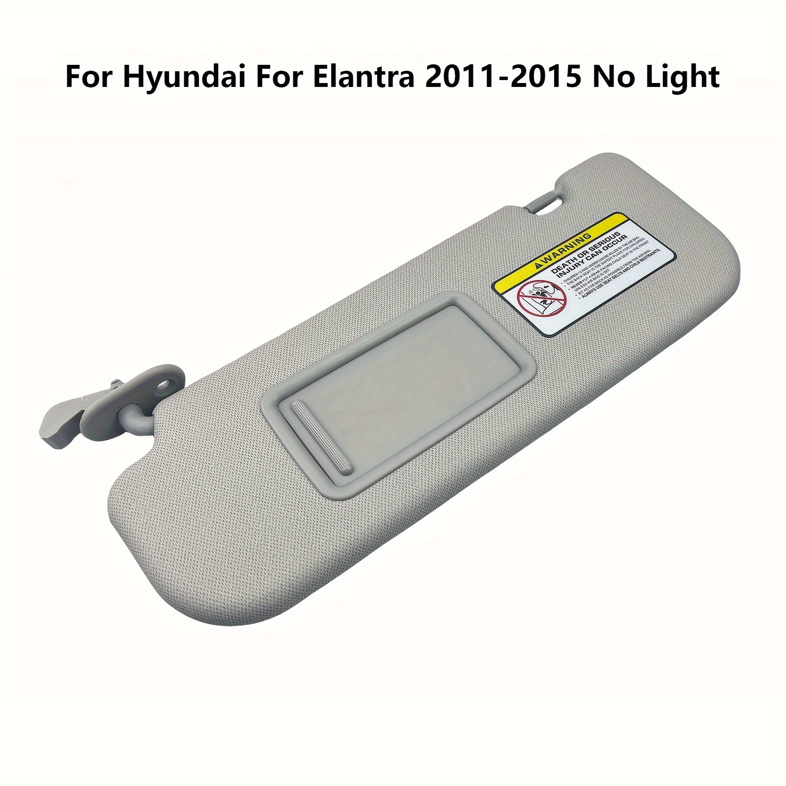 2012 hyundai elantra online passenger sun visor