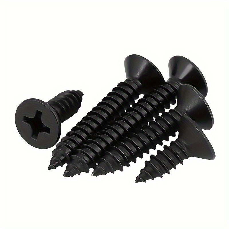 Self tapping Screws High Strength Drywall Screws Black Cross - Temu