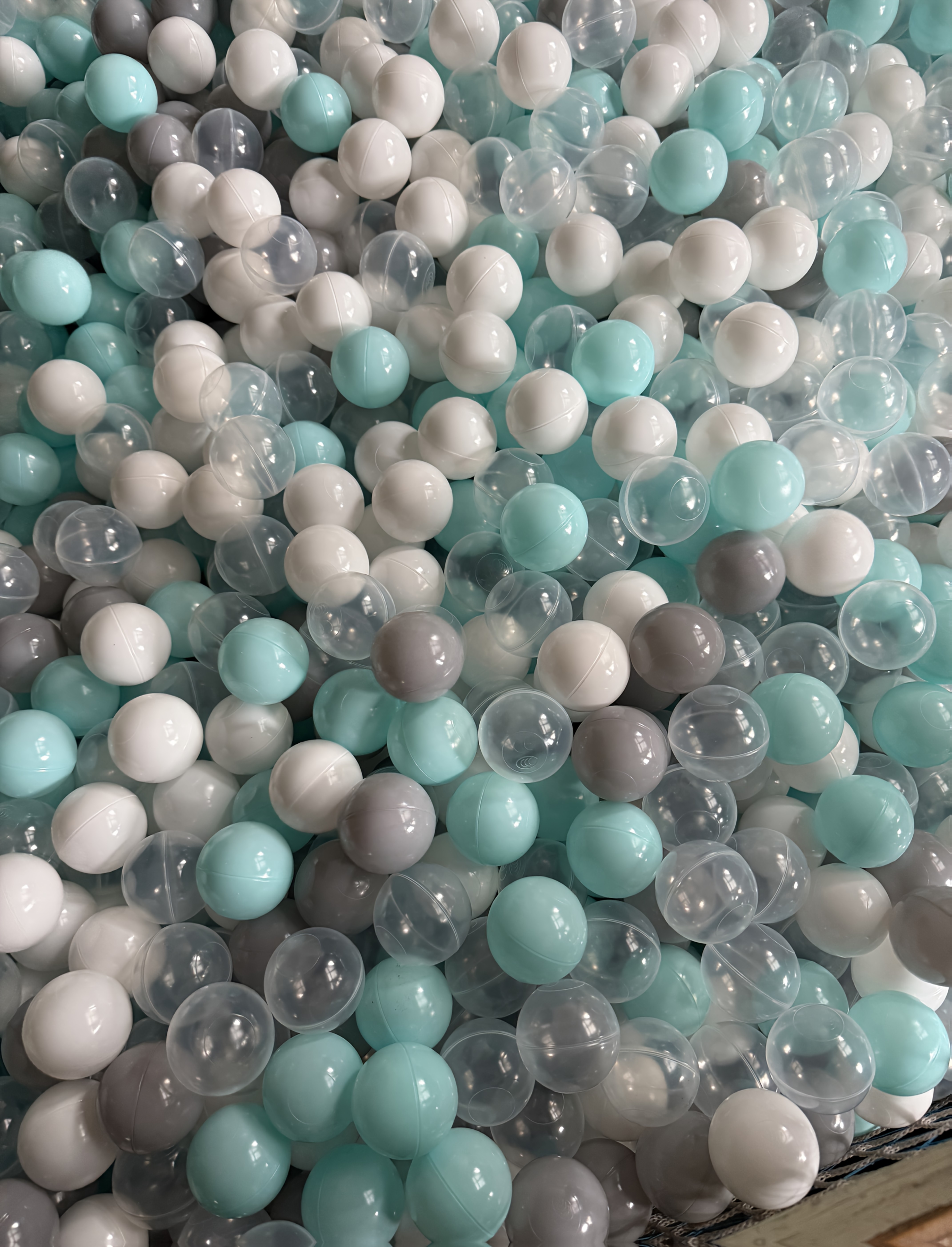 55pcs/135pcs Ball Pit Balls for Baby, Crush Proof Plastic Toy Balls for Ball Pit, Youngsters'S Pool Water Toys, Macaron Ocean Balls for Play Ten