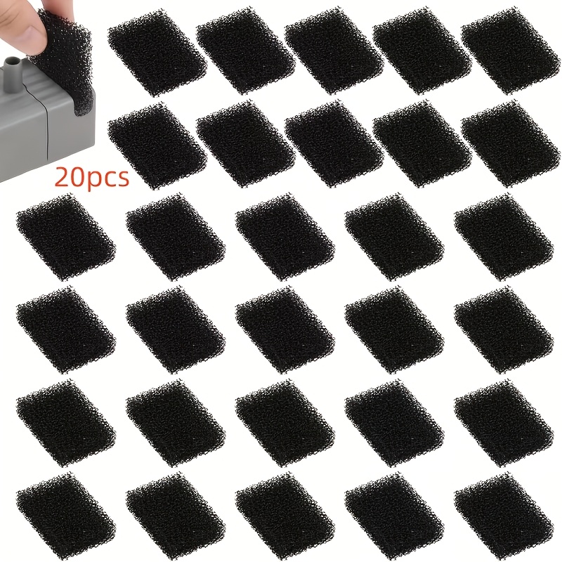 TEMU 20pcs Pet Fountain Replacement , Cat Water Fountain Filter Replacement Foam Filters, Pet Fountain Foam Filters Compatible With Petkit 3 Pro/solo