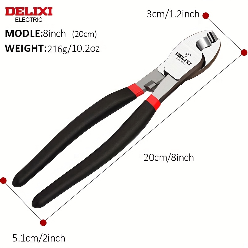Image of Cable Cutter, High- Compact, Steel, Ideal For Cutting Aluminum And Copper Cable