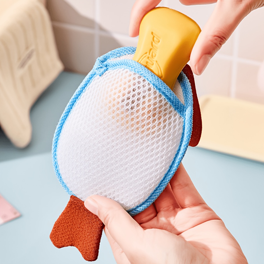Exfoliating Bath Loofah with Cartoon Pattern for Deep Cleansing