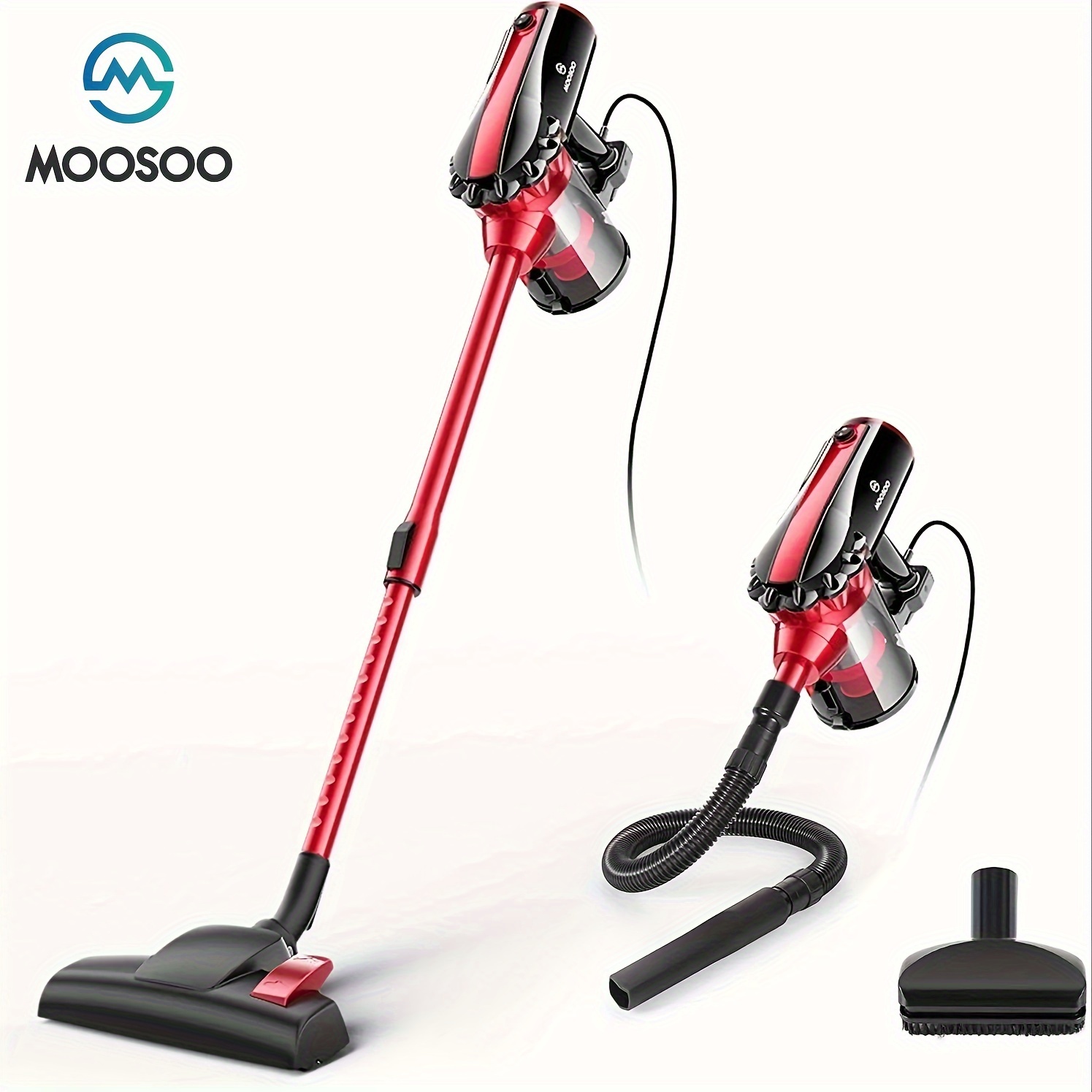 

D600 Stick Vacuum, Cord Vacuum Cleaner With 23ft Long Hose For Carpet Pet Hair Hard Floor