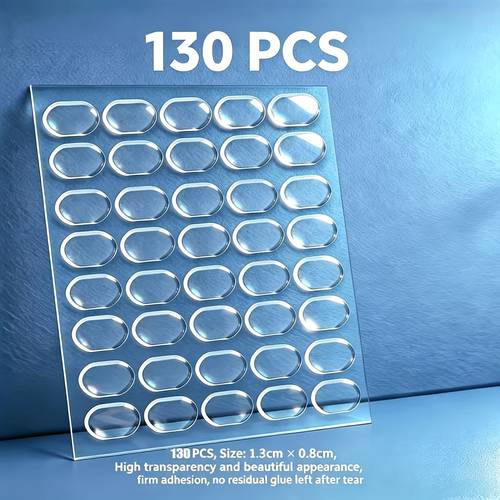 130 buc. - puncte adezive transparente față- , puncte adezive detașabile, bețișoare adezive pentru muzeu, adeziv pentru postere, adeziv pentru baloane, decorațiuni festive pentru petreceri, adeziv