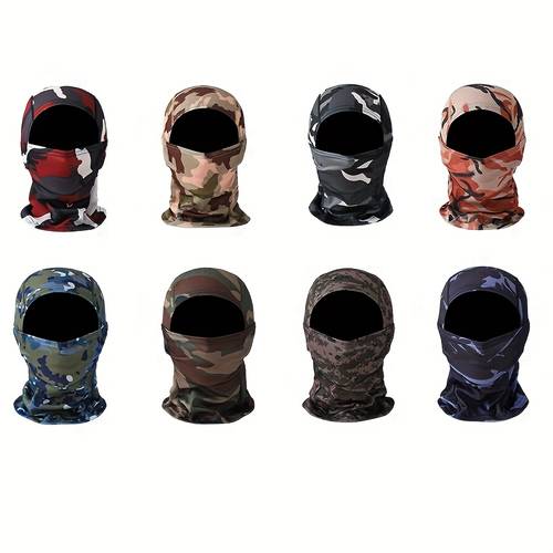a versatile balaclava ski mask with styles full face coverage unisex design fashionable patterns breathable full face mask suitable for skiing and outdoor activities