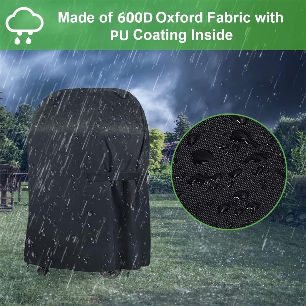 

1pc, Large Grill Cover, Heavy Duty Barbecue Gas Grill Cover, Heat Resistant, Stain Resistant, Weather Resistant, Barbeque Cover Heavy-duty Grill Cover For Gas Grills, Bbq Accessories,