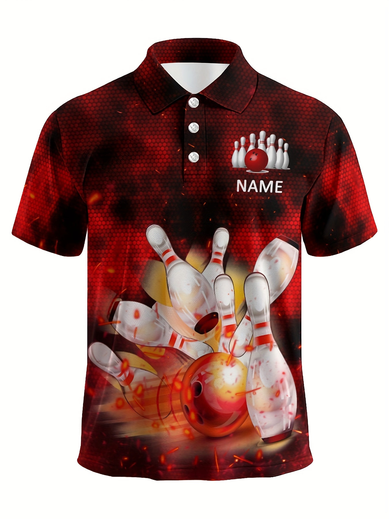 camiseta bowling personalizable hombres bowling - Temu Chile, image size:800x1067