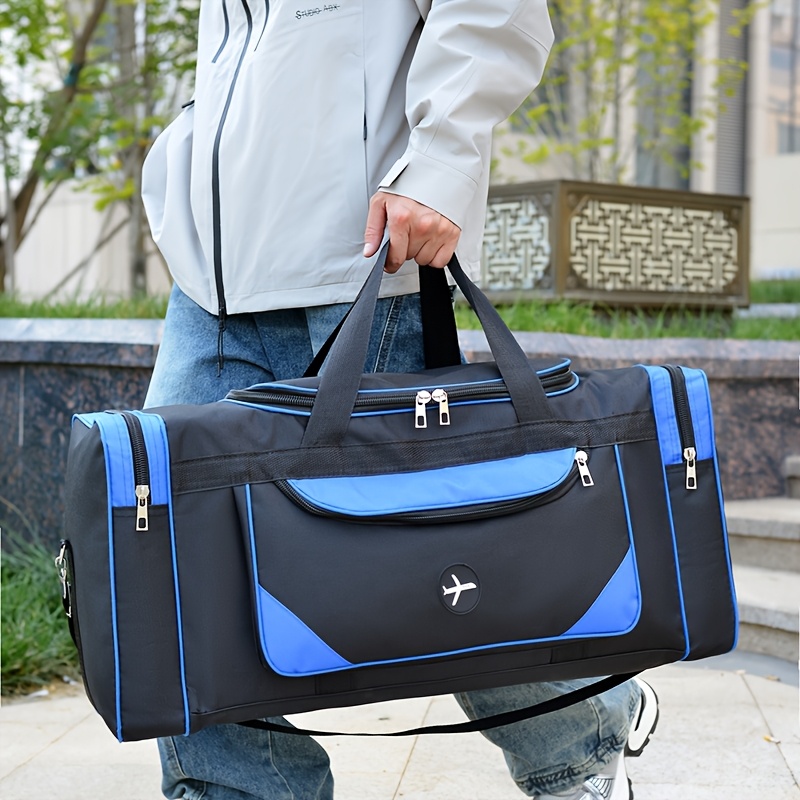 Foldable Travel Bag with Multi-Layer Pockets for Organisation