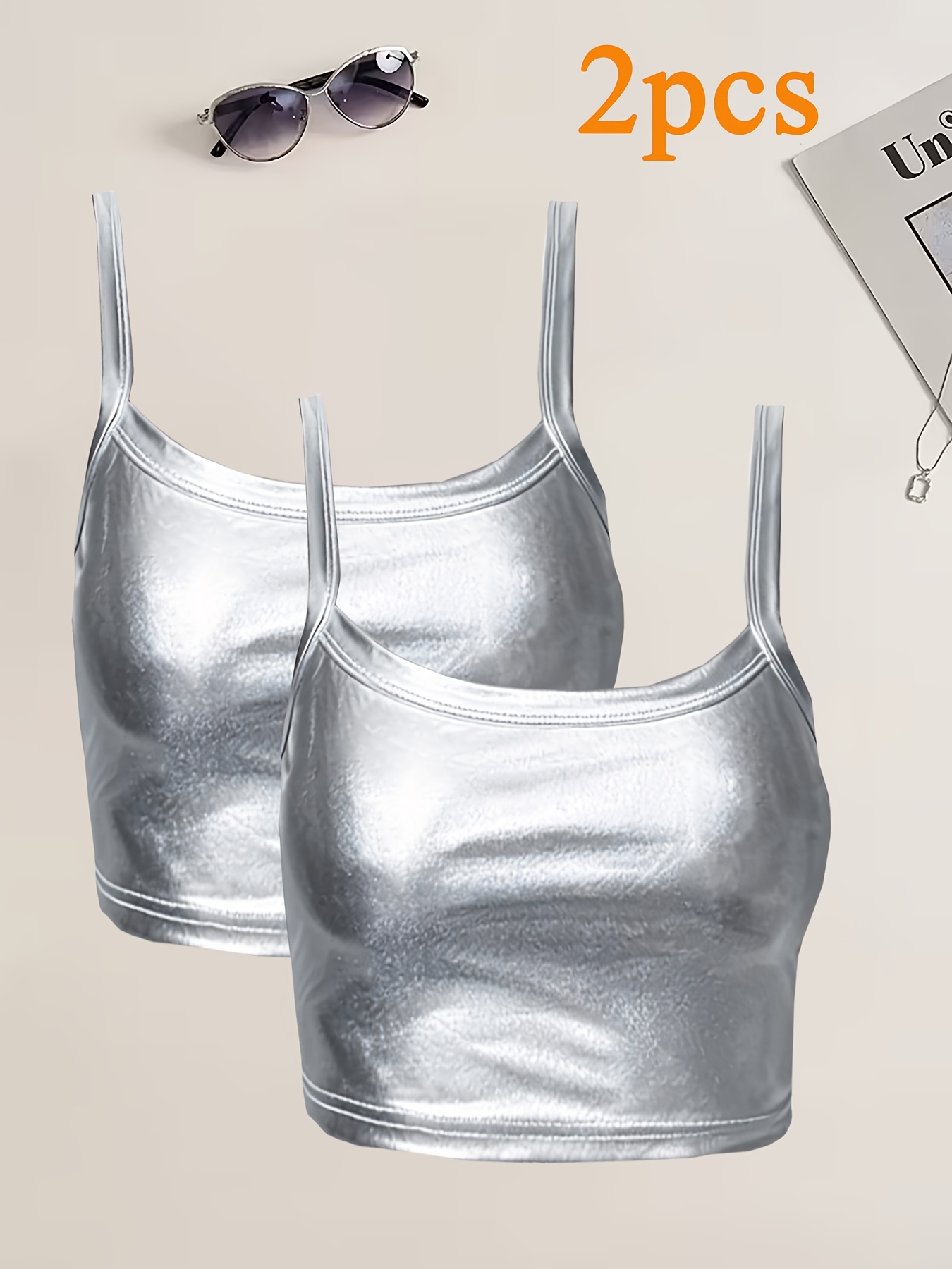 silver clothes sold on Temu United States