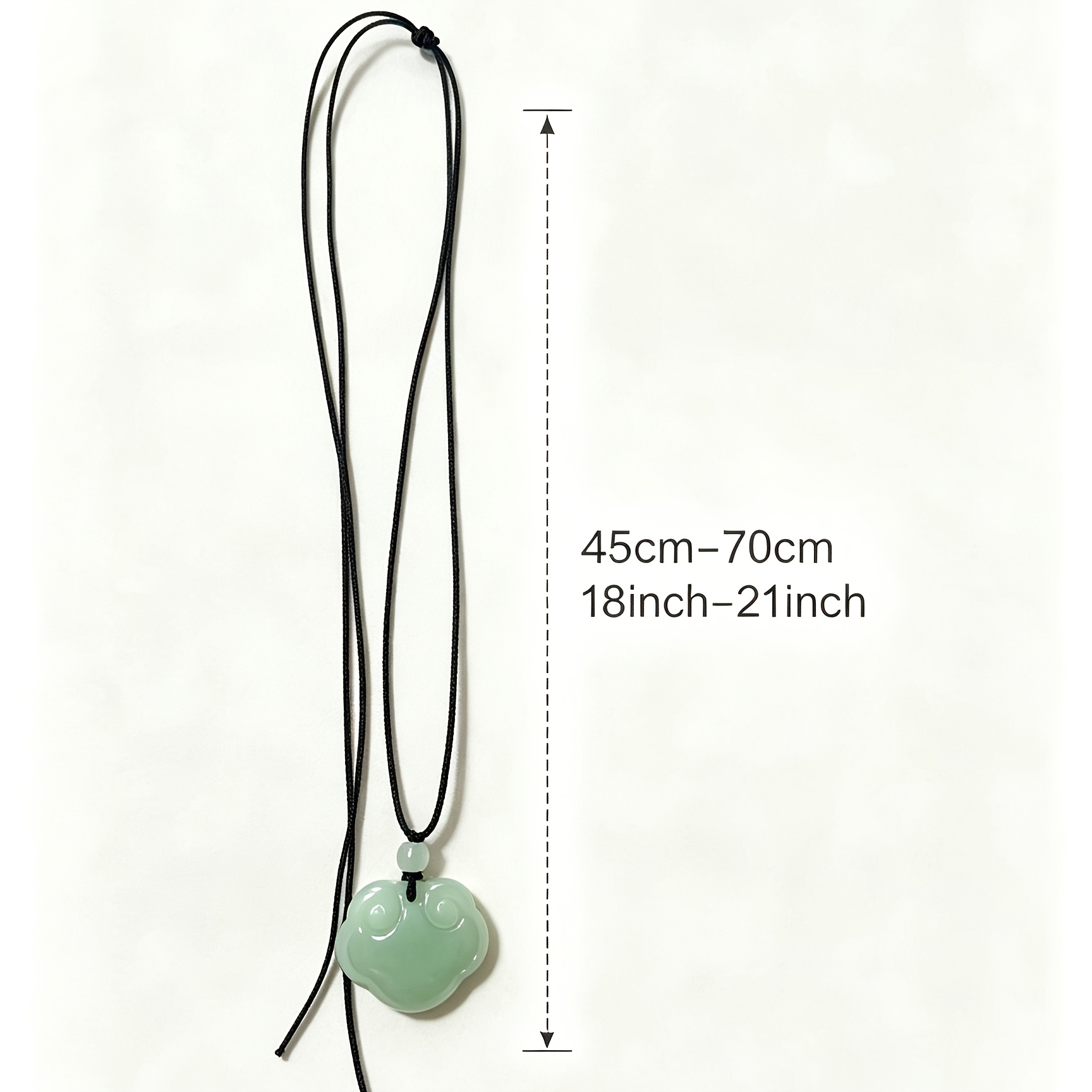 Vintage Elegant Peace Lock Pendant Necklace