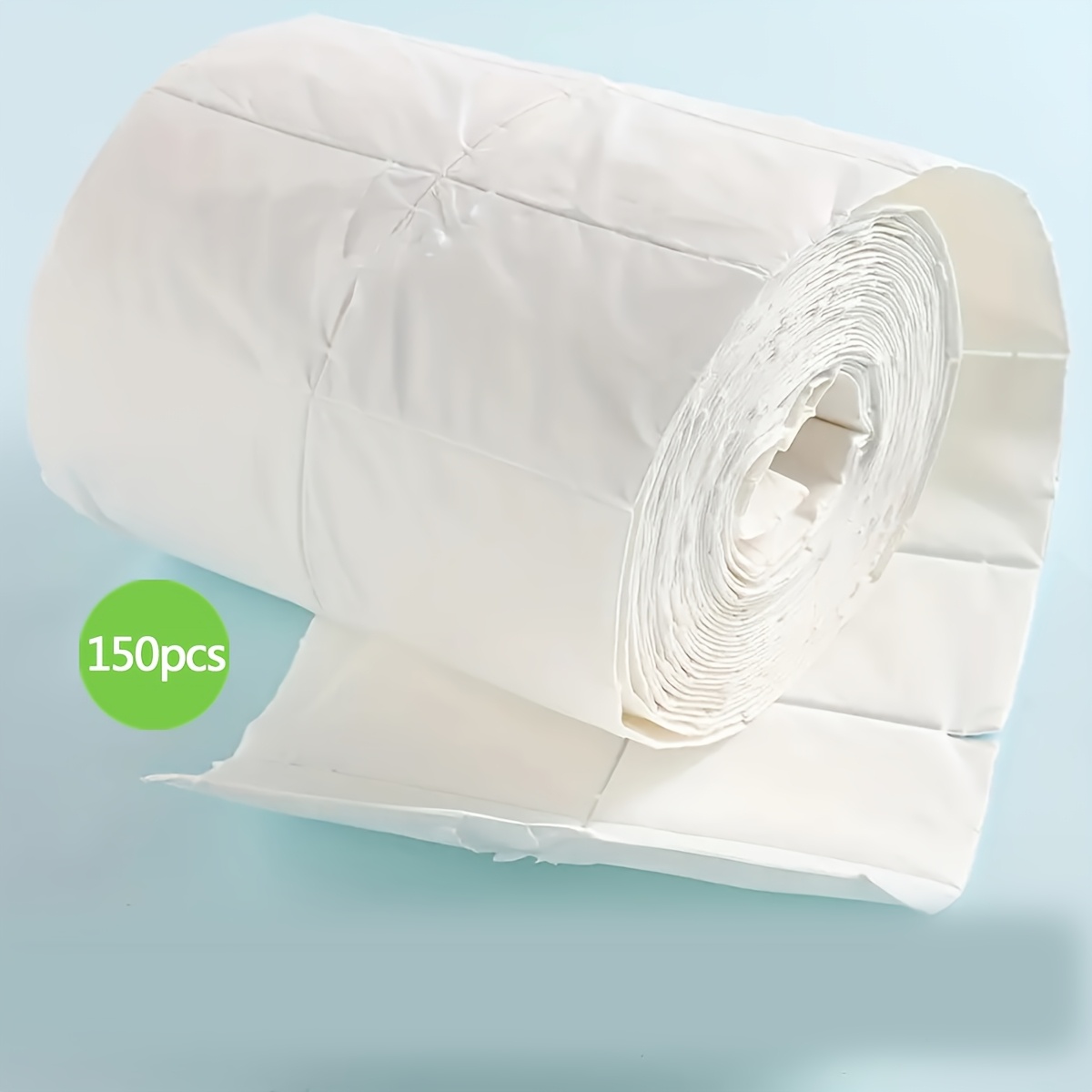 TEMU 150/300/500pcs Disposable Nail Wipes, Nail Polish Remover Pads, Gel Polish Soak-off Remover Wipes, Nail Surface Cleaner Pads, Single-use Wipes