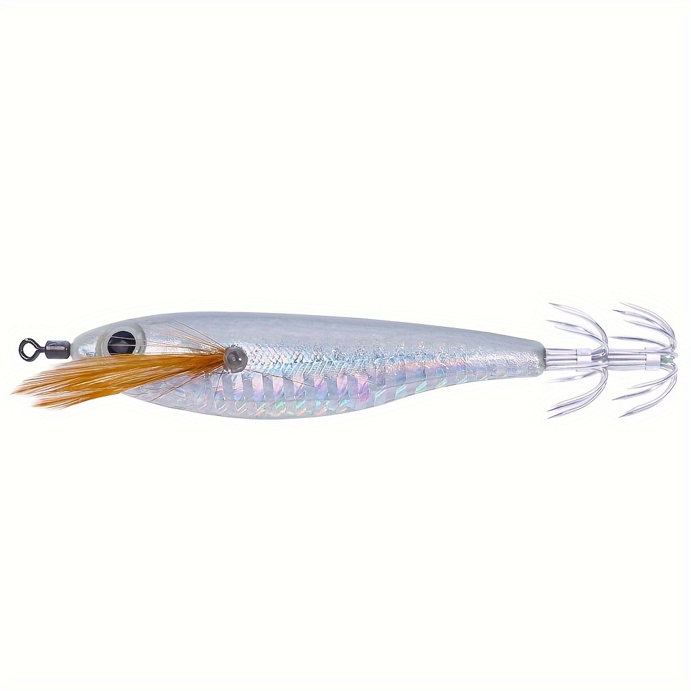 Luminous Horizontal Squid Jigs Artificial Squid Hook Jigging - Temu United  Kingdom